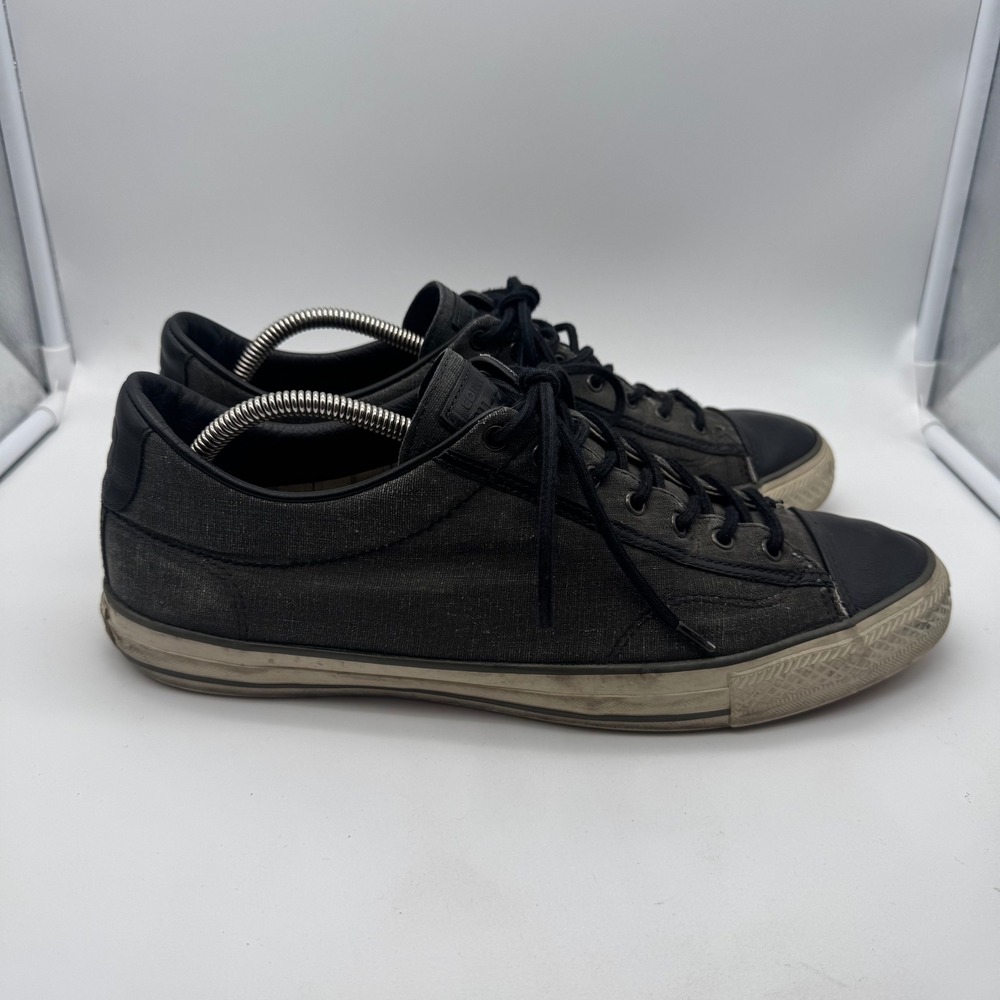 Converse‎ John Varvatos 151298C Gray Lace Up Low Top Sneaker Unisex Shoes M11.5